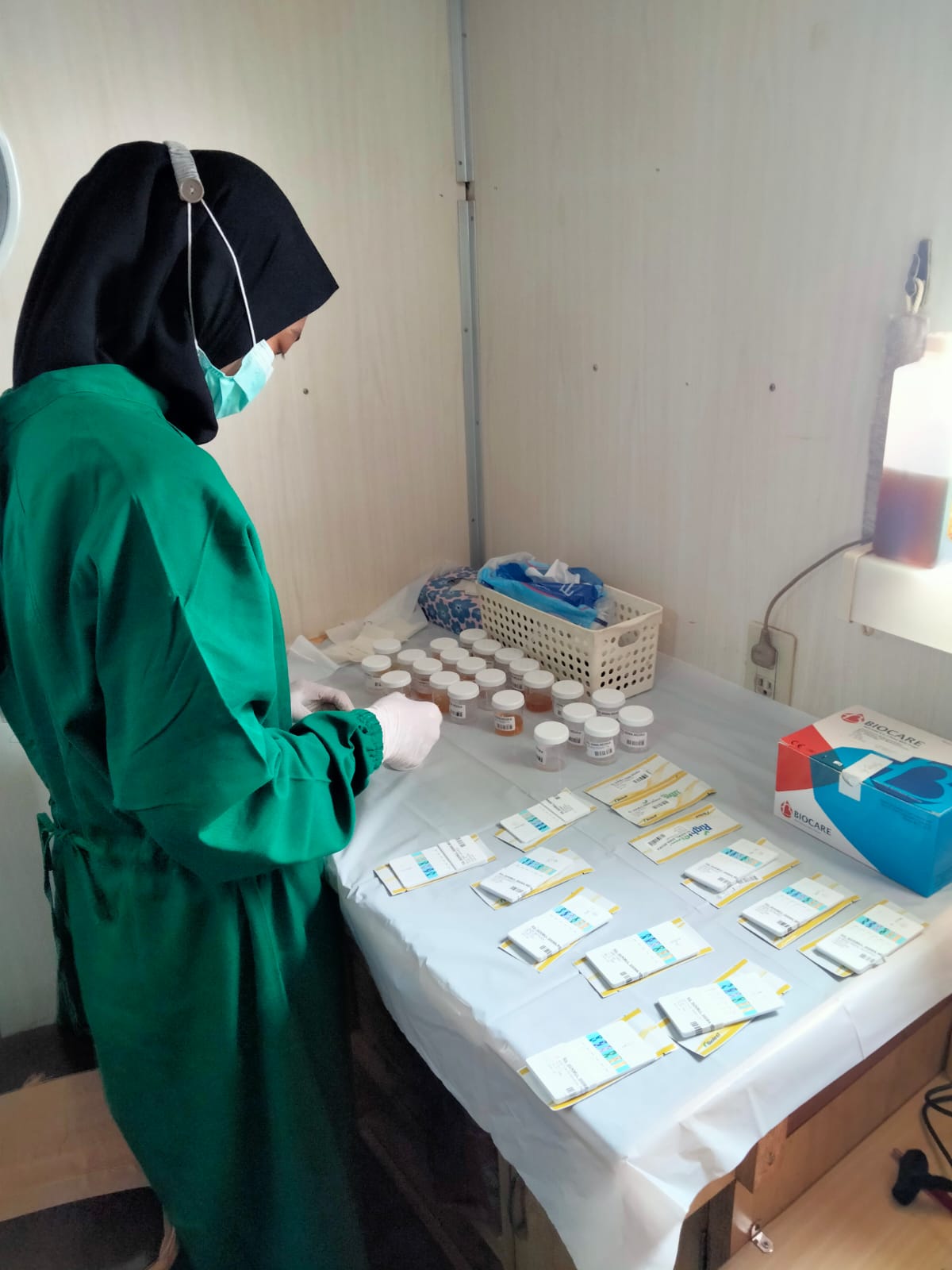 Pemeriksaan Drug dan Alkohol Test PT Samugara Arta Jaya