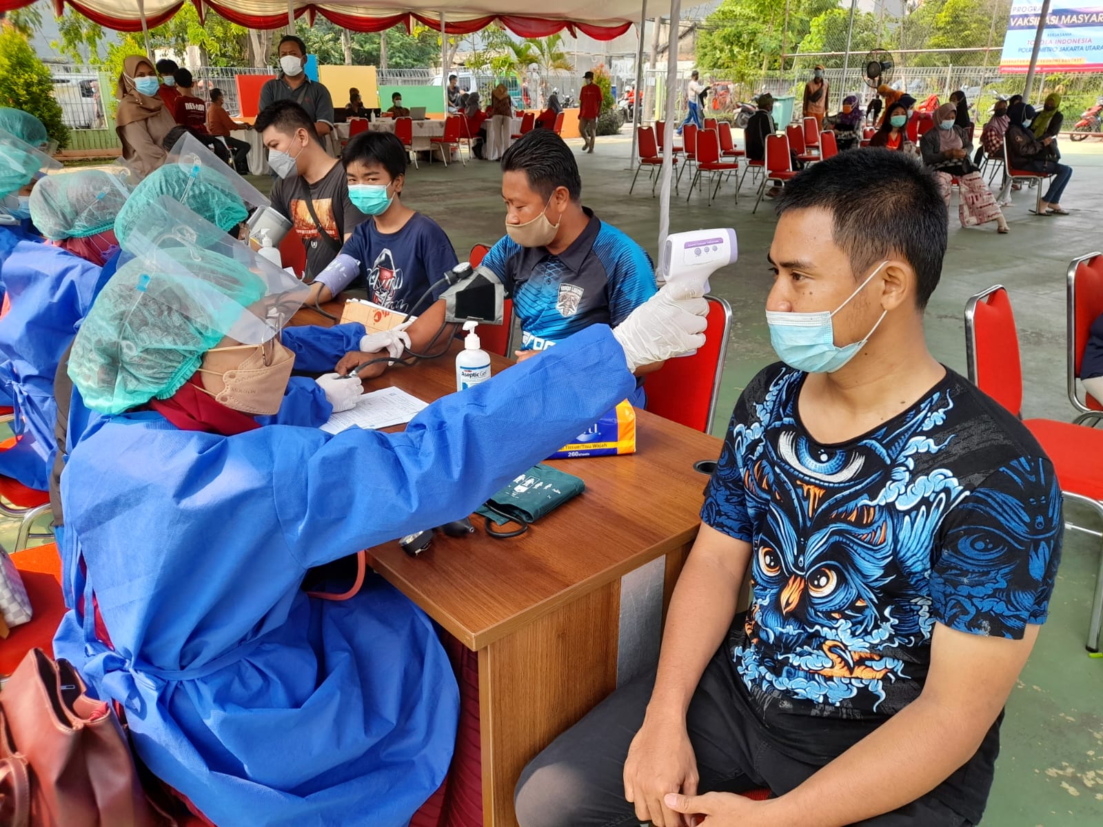 Vaksinasi Masyarakat Kerjasama PT Toyota