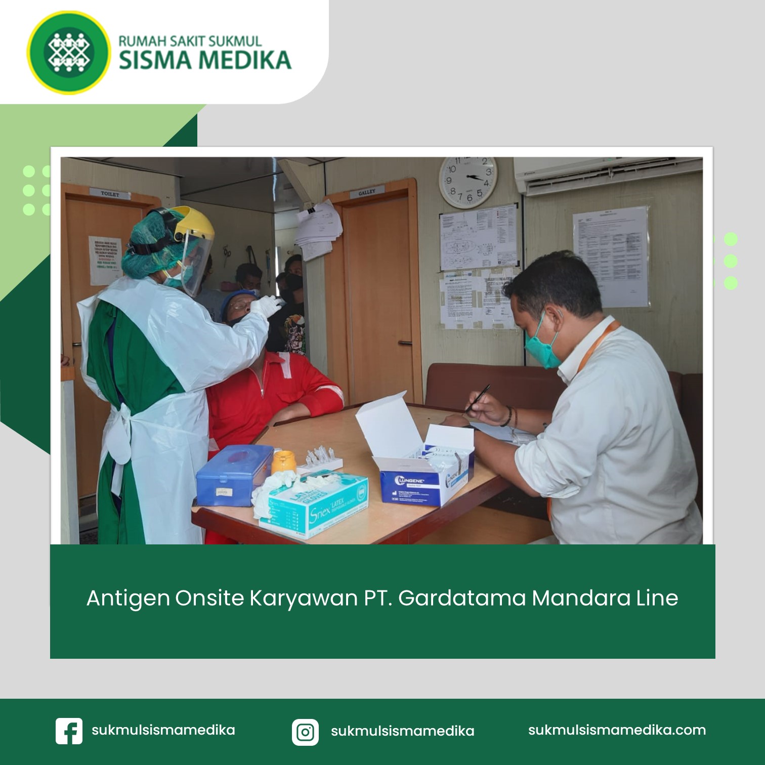 Antigen Karyawan PT. Gardatama Mandara Line