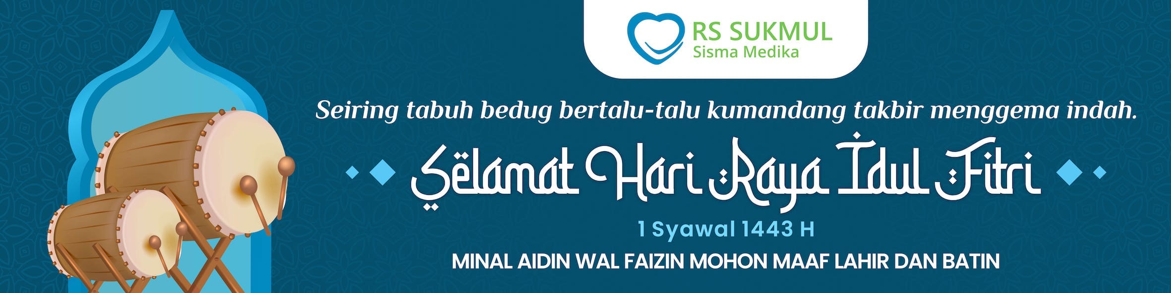 Banner Idul Fitri RS Sukmul 2022